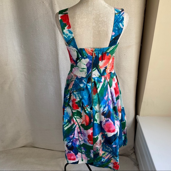 ASOS M Closet London Bold Color Artist Print Dress - Picture 5 of 8